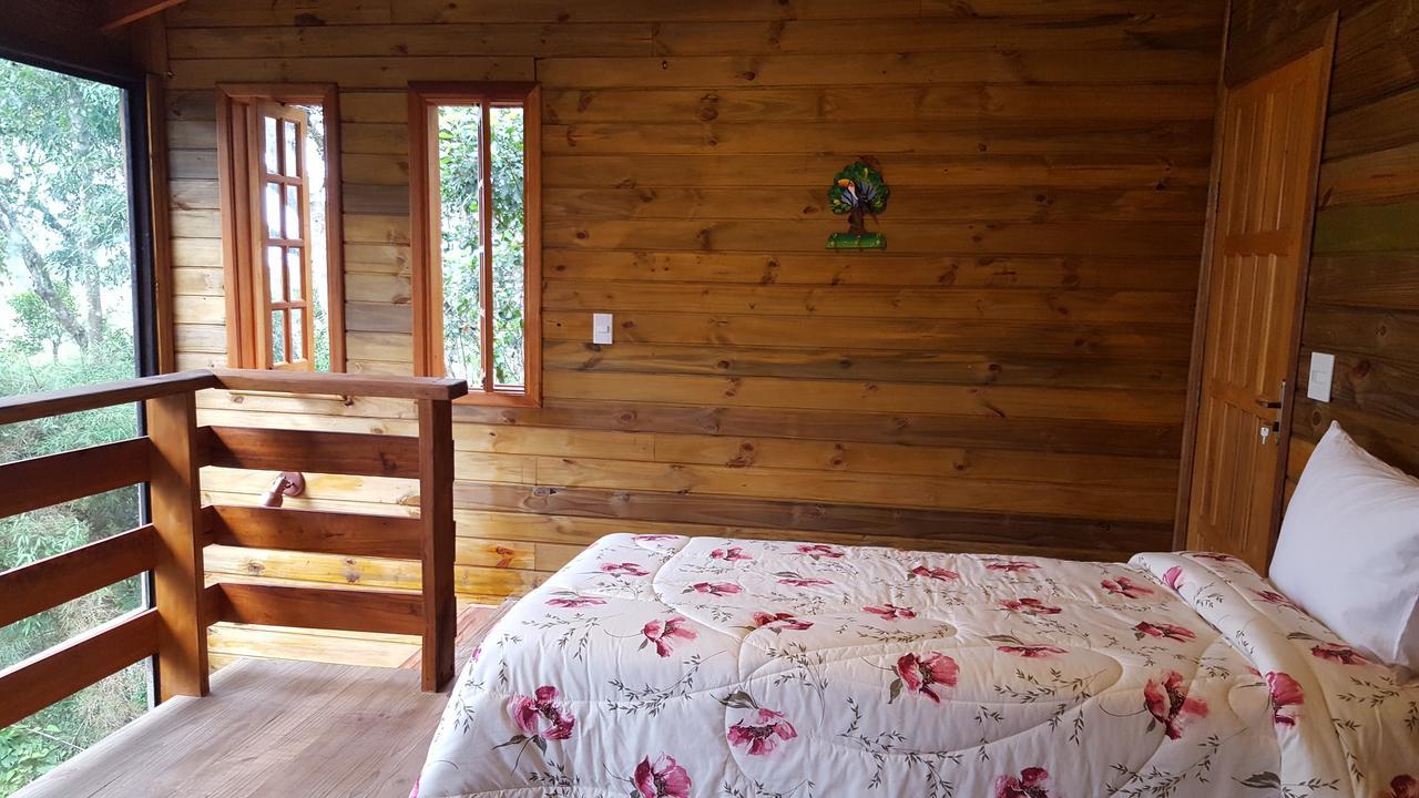 Chale Dos Tucanos- Parede De Vidro Com Linda Vista Campos do Jordão Exterior foto